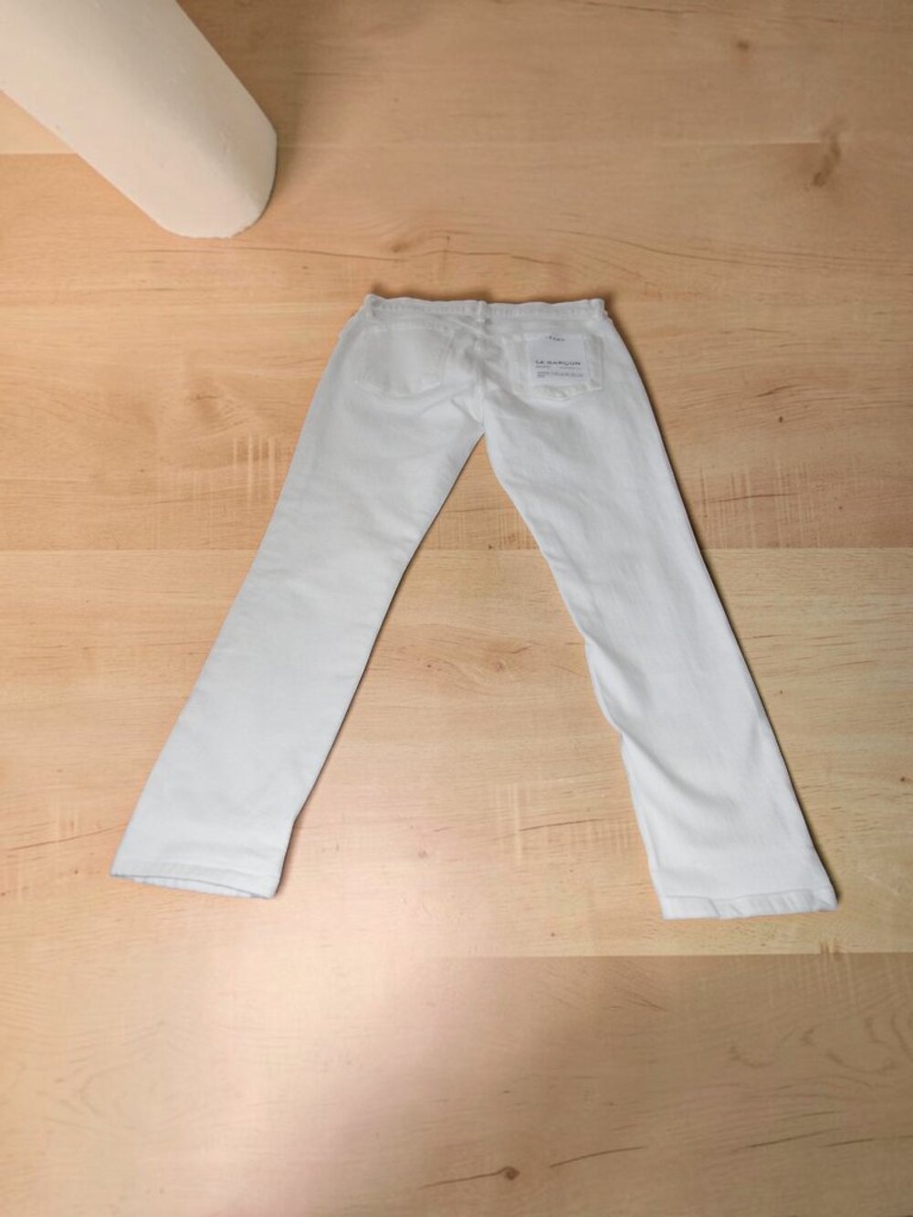 FRAME Denim - Le Garcon - White Women's Jeans, Size 28, New with tags - Picture 4 of 13